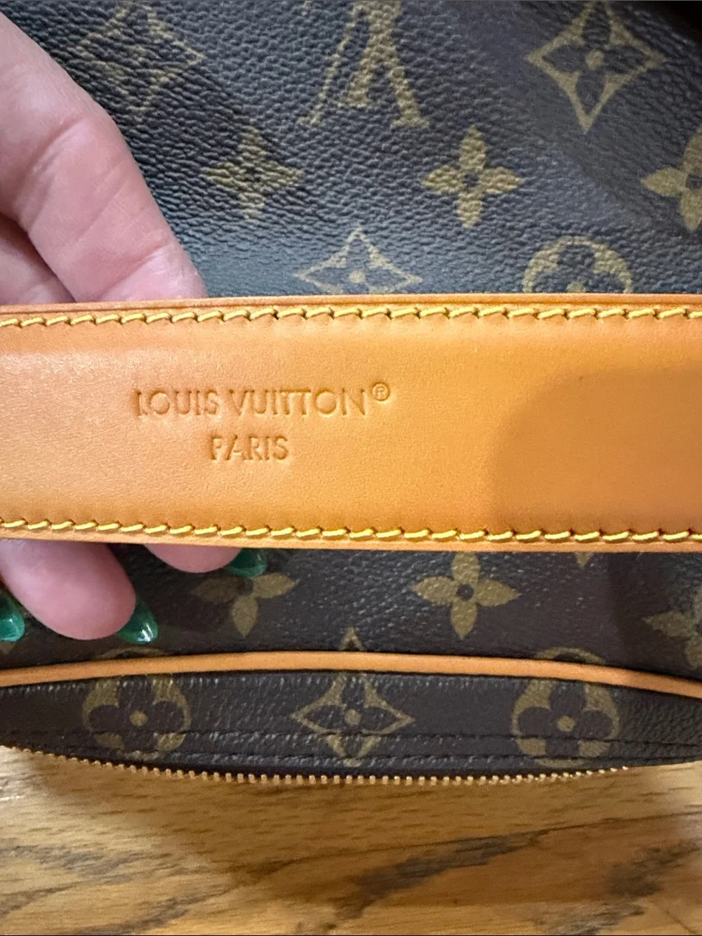 Louis Vuitton Nil Monogram Crossbody Bag in Brown and Tan NWOT
